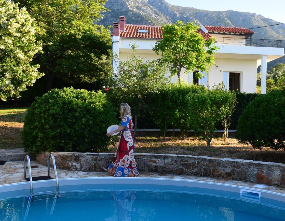 Villa Monte Kariotes Самотракі Екстер'єр фото